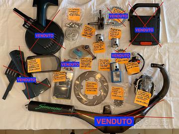 Vari ricambi nuovi e usati Malaguti fifty top