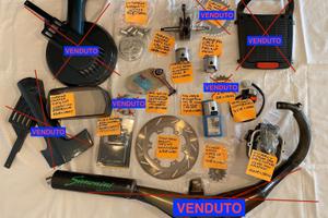 Vari ricambi nuovi e usati Malaguti fifty top