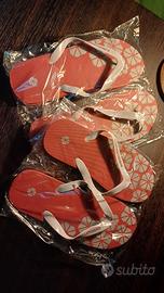 Set 2 coppie ciabattine per spa.