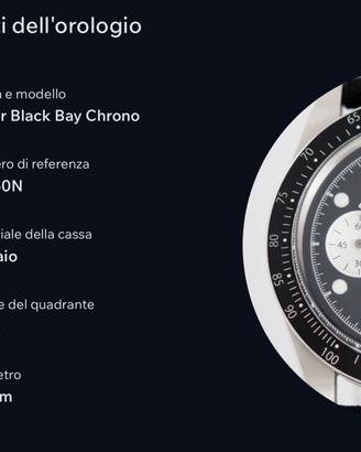 Tudor Black bay Chrono