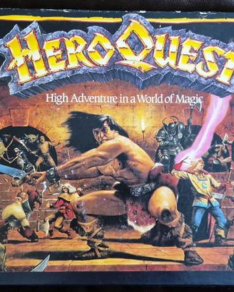 HeroQuest MB Games edizione inglese vintage 1989