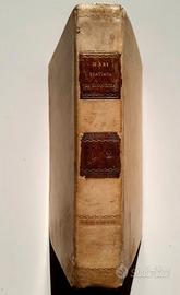 1841 Trattato di Eloquenza-rilegatura pregiata