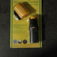 Miniventilatore portatile - NUOVO, confezionato.