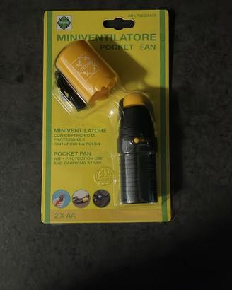 Miniventilatore portatile - NUOVO, confezionato.