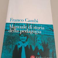 Manuale di storia della pedagogia" di Franco Cambi