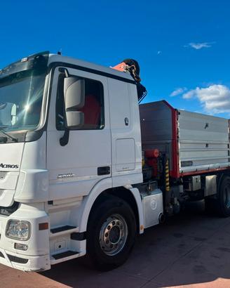MERCEDES BENZ ACTROS RIBALTABILE CON GRU