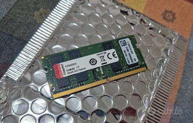 Ram Kingston 1x16GB DDR4 2400MHZ