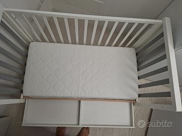 letto marca pali e modello astri con materasso