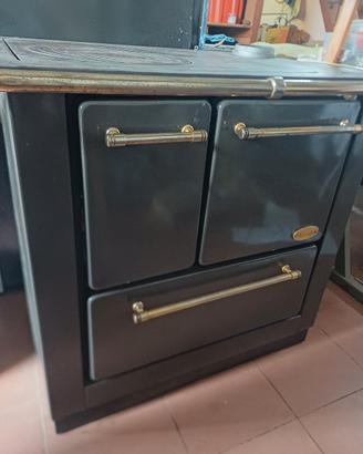 stufa cucina economica a legna 