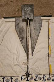 Ancora tipo Danforth 10 kg