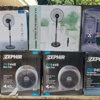 Ventilatori, e lampade insetticidi