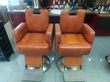 poltrone barbiere vintage
