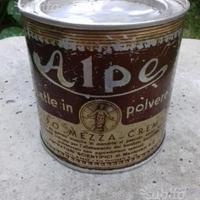 Scatola d'epoca in Alluminio Mellin Alpe