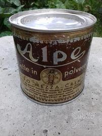 Scatola d'epoca in Alluminio Mellin Alpe