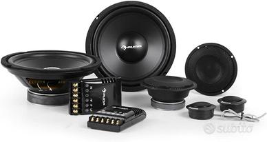 CASSE AUDIO 4800W + CAVI + AMPLIFICATORE BLUETOOTH