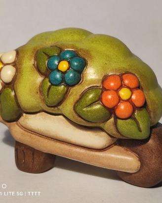 thun carriola con fiori