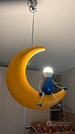 Lampadario luna a led