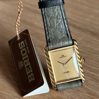 Orologio Berios Tank NOS,calibro manuale,perfetto