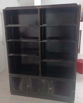 Libreria credenza e scrivania  stile Marino 