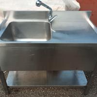 lavandino acciaio inox 