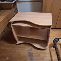 Mobiletto porta TV con ruote