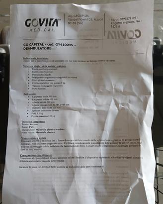 Deambulatore per anziani