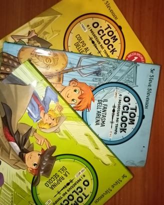 Libri ragazzi Tom O'Clock e i detective del tempo
