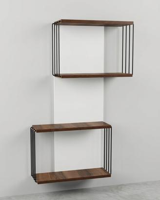 Scaffale/Mensola da parete design industriale