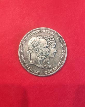2 fiorini d'argento commemorativi
