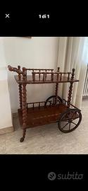 Carrello porta vivande vintage