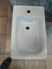 wc bidet filo parete 