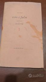 libro .vero e falso  arte moderna 