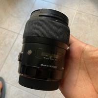 Sigma 35 1.4 art x canon