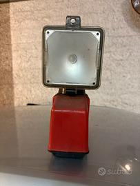 Torcia vintqge 6V rosso d’epoca