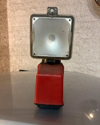 Torcia vintqge 6V rosso d’epoca