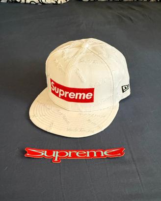 Cappello Supreme World Famous Box Logo New Era