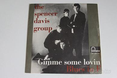 DISCO 45 GIRI FONTANA it 1967 THE SPENCER DAVIS GR
