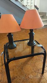 2 lampade da tavolo