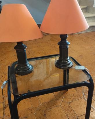 2 lampade da tavolo