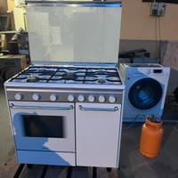 Cucina smeg 5 fuochi con tripla corona