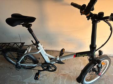 Bici elettrica Argento Piuma