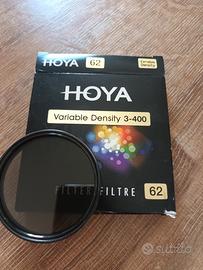 filtro densità variabile hoya