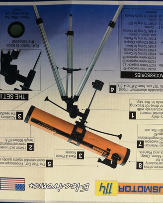 Telescopio KONUS 114 Elettronic 0ptical& Astronom