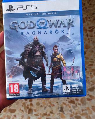 Lotto Giochi PS5: GOW PS4,GOW Ragnarok, ER NR
