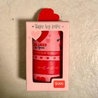5 NASTRI ADESIVI di carta-TAPE BY TAPE : HEART