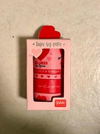 5 NASTRI ADESIVI di carta-TAPE BY TAPE : HEART