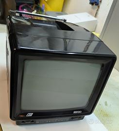 Irradio Farfalla televisore vintage in bianco e ne