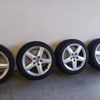 4 cerchi e gomme Pirelli Sottozero 225 45 17 MS