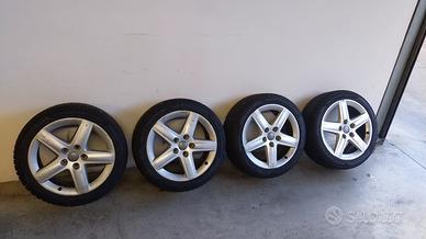 4 cerchi e gomme Pirelli Sottozero 225 45 17 MS