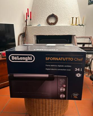 De Longhi Forno Ventilato Friggitrice ad Aria